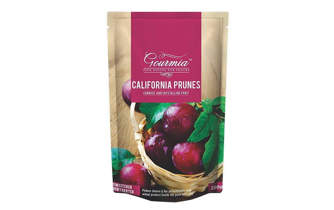 Gourmia California Prunes    Pack  200 grams